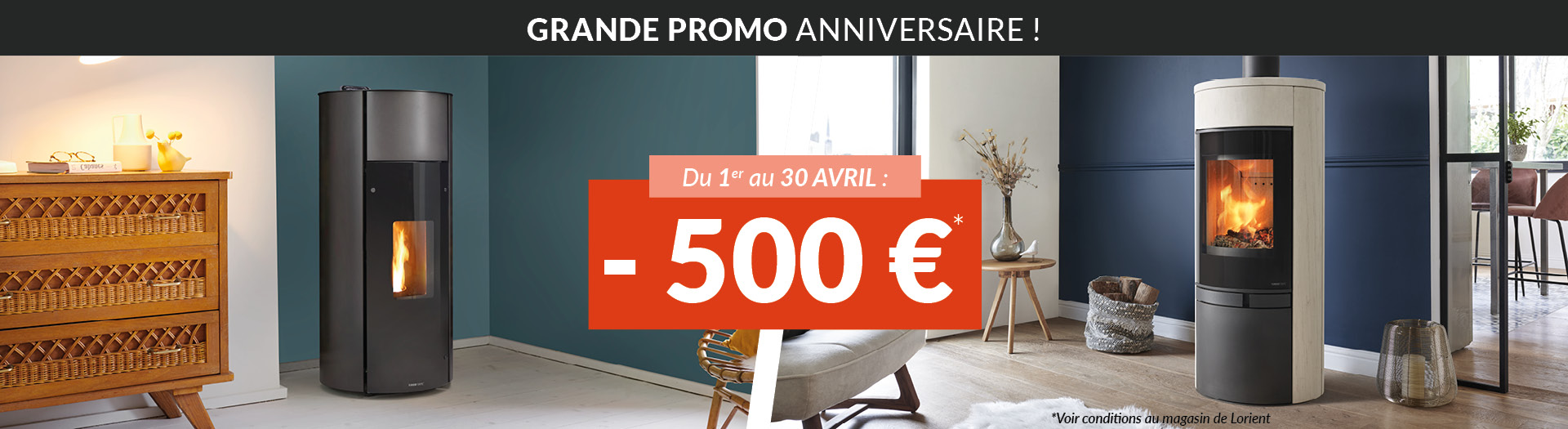 Grande promo d'anniversaire -500€ - Turbo Fonte Lorient