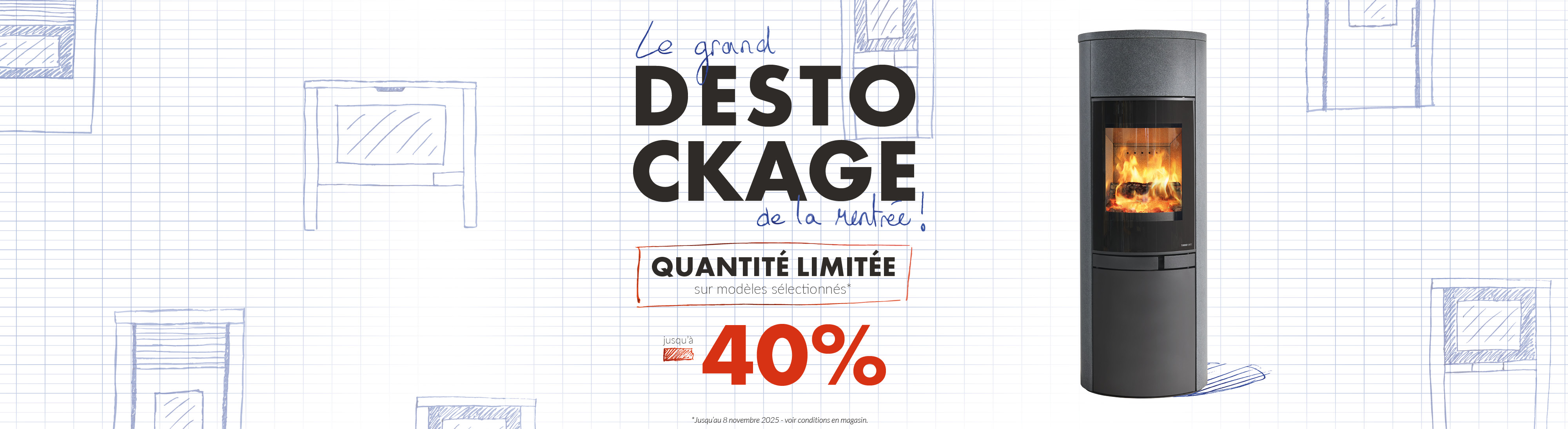 DESTOCKAGE RENTREE 2025