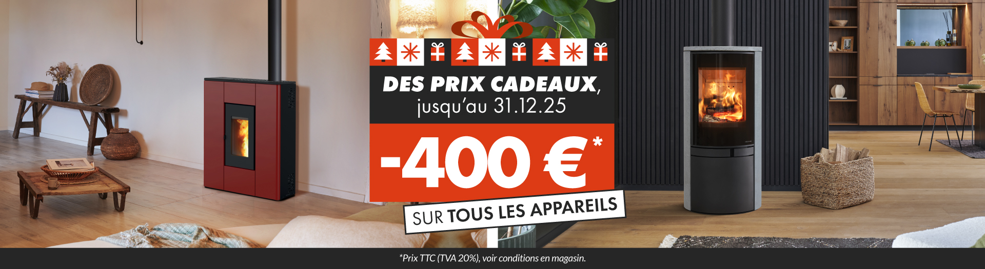 TURBO FONTE -poêles et cheminées - Promo 