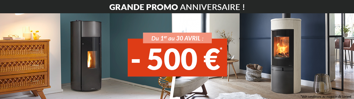 Grande promo d'anniversaire -500€ - Turbo Fonte Lorient