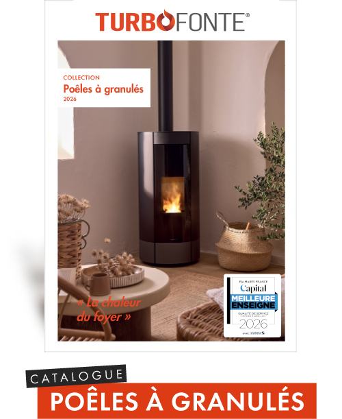 Catalogues poêles à granulés 2026 - TURBO FONTE