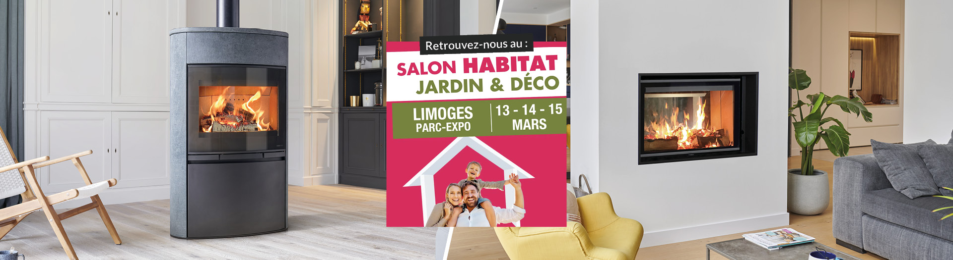 Turbo Fonte Limoges - Poêles et cheminées sera présent au salon de l'habitat
