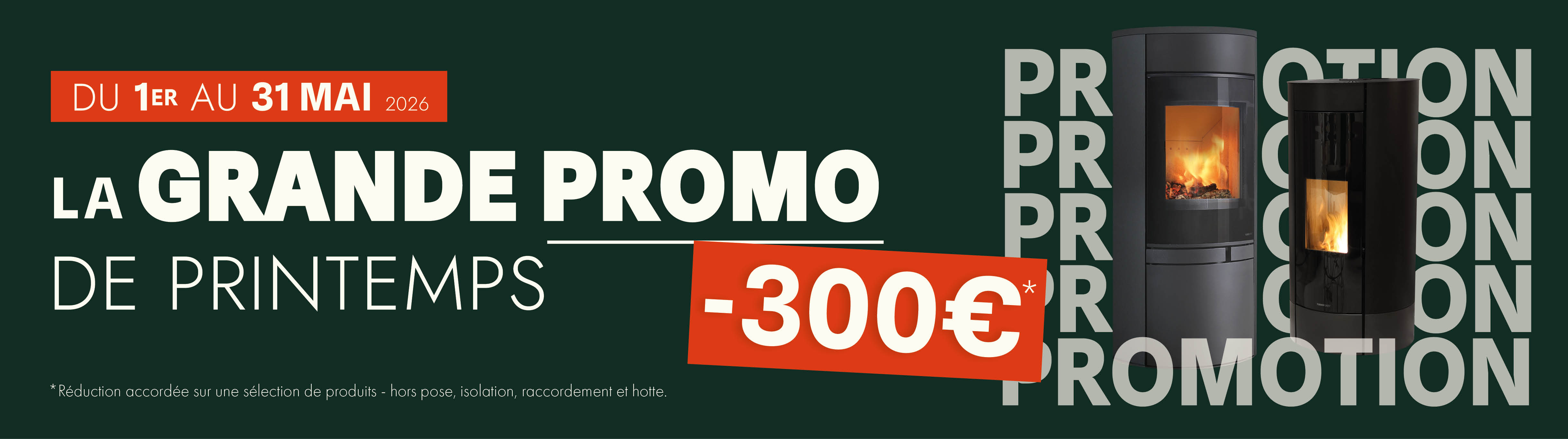 Turbo Fonte - Poêles et cheminées - Promotion mai 2026