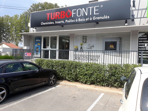 Poêles et cheminées Turbo Fonte Montpellier