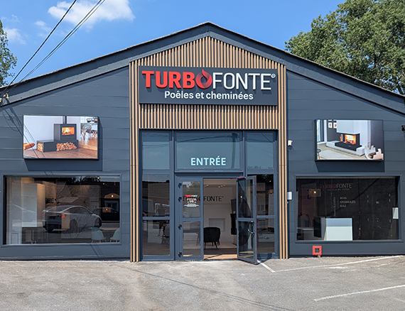Extérieur du magasin TURBO FONTE de Béthune