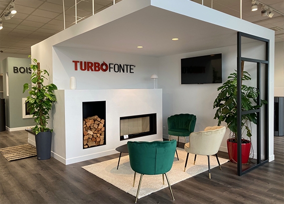 Salon d'accueil magasin TURBO FONTE ANGOULEME