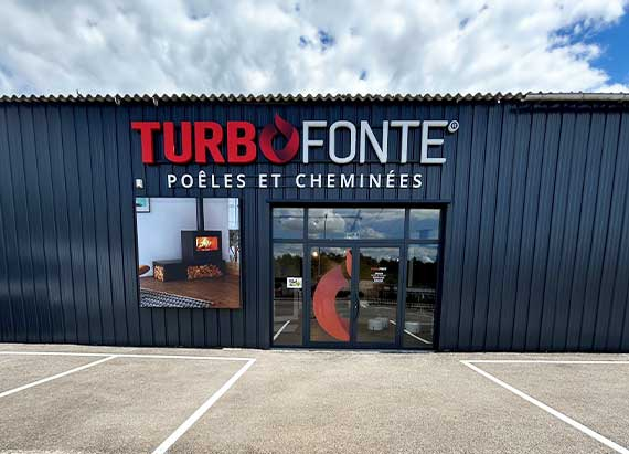 Devanture magasin - TURBO FONTE Limoges