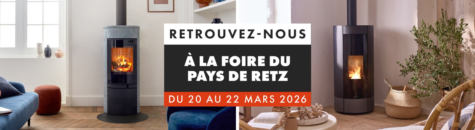 TURBO FONTE Challans- poêles et cheminées - présent à la foire de Machecoul