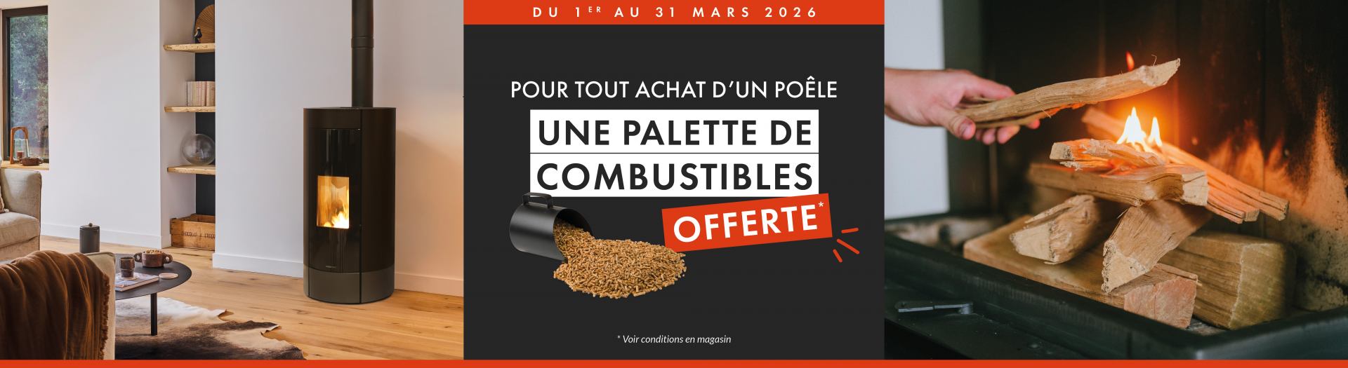 Turbo Fonte Saint Maximin dans l'Oise vous offre une palette de combustibles pour tout achat 