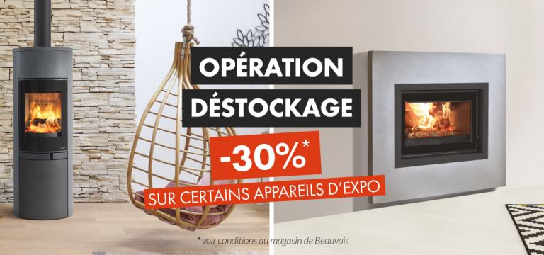 TURBO FONTE -poêles et cheminées - Promo Beauvais oise
