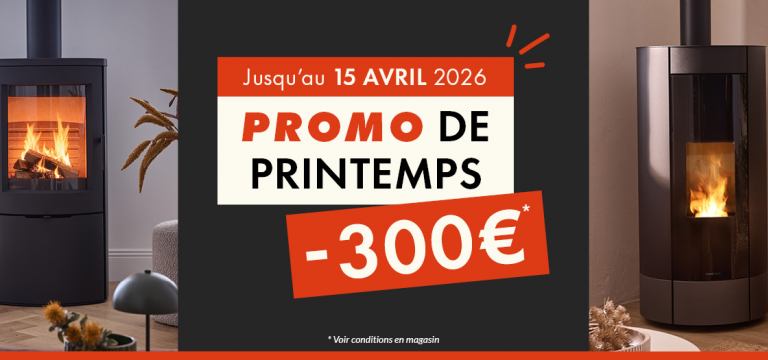 TURBO FONTE Rambouillet -poêles et cheminées - Promotion de printemps dans les Yvelines