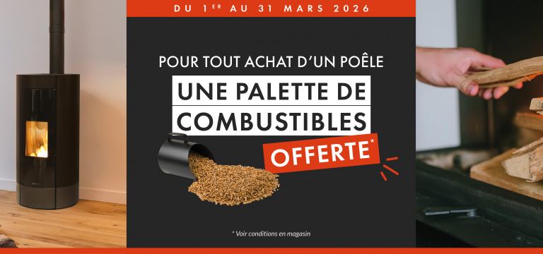 Turbo Fonte Saint Maximin dans l'Oise vous offre une palette de combustibles pour tout achat 