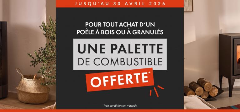 TURBO FONTE Lens Béthune offre spéciale, une palette de combustible offerte