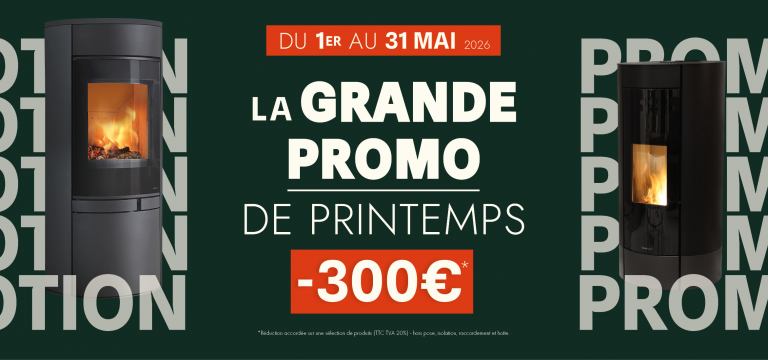 Turbo Fonte poêles et cheminées - Grande promo de mai 2026 -300€