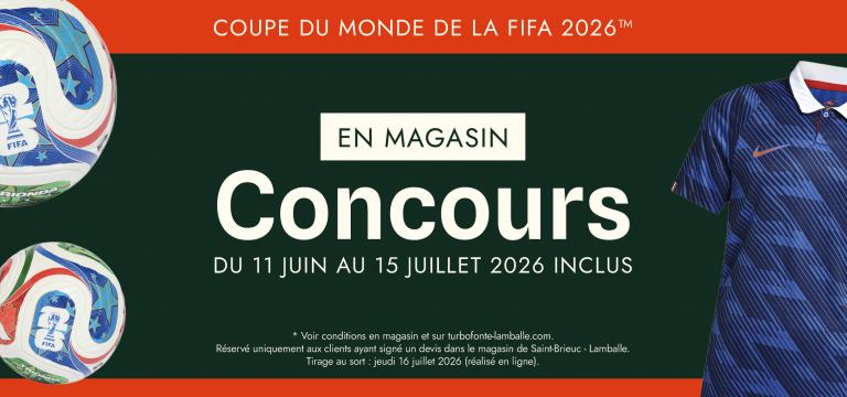 Concours Coupe du Monde FIFA 2026 - TURBO FONTE LAMBALLE