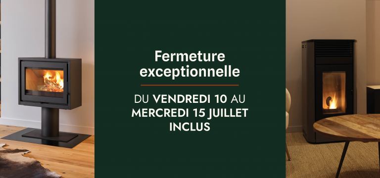 Fermeture exceptionnelle magasin Vannes